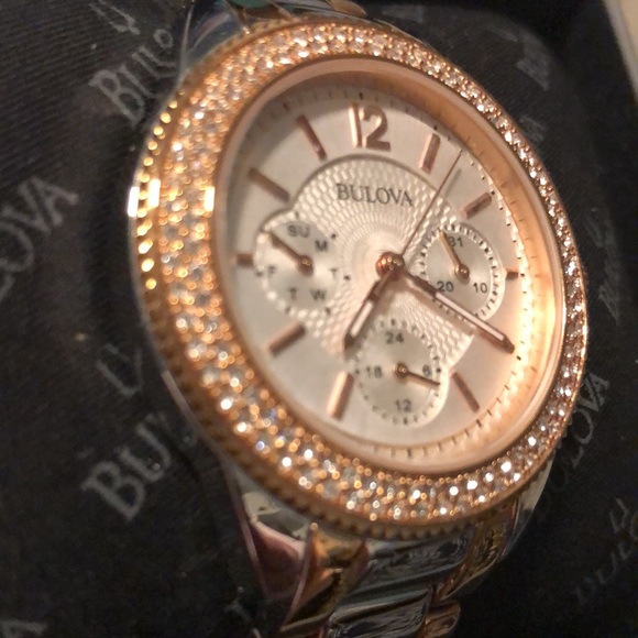 Bulova Watch - Rose Gold & Stainless Steel - Picture 5 of 6